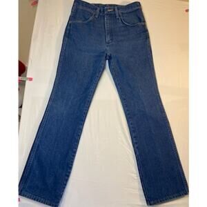 Wrangler Men’s Blue Jeans 33x32 Western Cowboy Denim Regular Fit